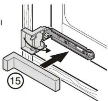 LIEBHERR IKBV 3254 Premium BioFresh - Möbeltür montieren - 10