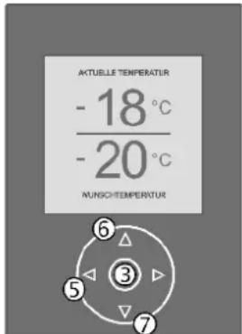LIEBHERR CBNPes 3967 PremiumPlus BioFresh NoFrost - Temperatur im Gefrierteil einstellen - 1
