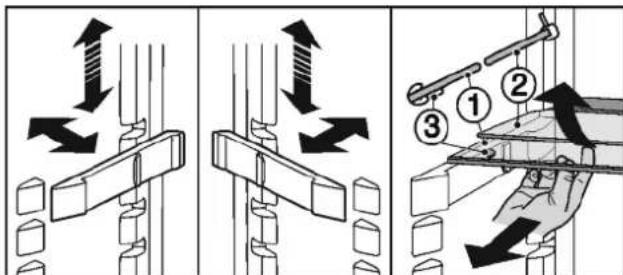 LIEBHERR CNef 4815 Comfort NoFrost - Teilbare Abstellfläche verwenden - 1