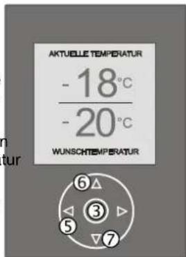 LIEBHERR CBNPes 5167 PremiumPlus BioFresh NoFrost - Temperatur im Gefrierteil verändern - 1