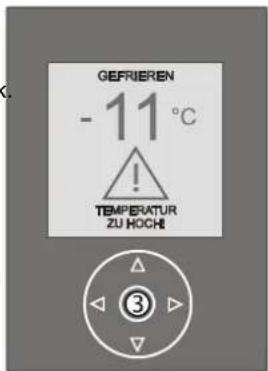 LIEBHERR CBNPes 5167 PremiumPlus BioFresh NoFrost - Alarm > Gefrierteiltemperatur zu hoch - 1