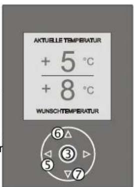 LIEBHERR CBNPes 5167 PremiumPlus BioFresh NoFrost - Temperatur im Kühlteil verändern - 1
