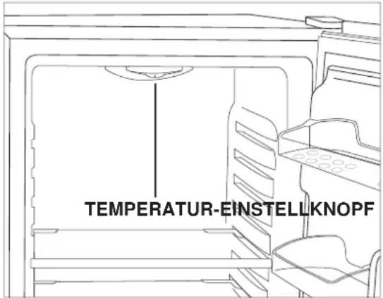 Hanseatic BCD-210SZS W - Temperatur-Einstellknopf - 1