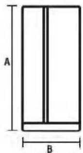 A B