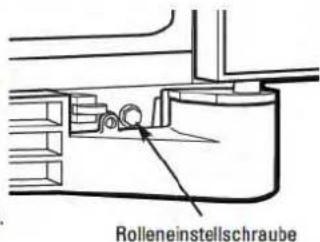IOMABE ORG S2 DFF 6R - Einstellung der Rollen an 25', 27' und 29' Modellen: - 1