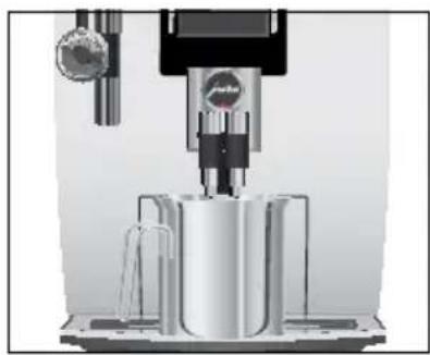 JURA Impressa J95 - Gerät spülen - 1