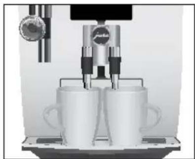 JURA Impressa J95 - Zwei Kaffeespezialitäten zubereiten - 1