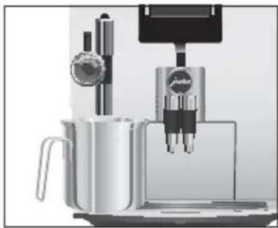 JURA Impressa J90 - Cappuccino-Düsespülen - 1