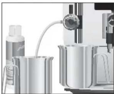 JURA Impressa J90 - Cappuccino-Düsespülen - 2