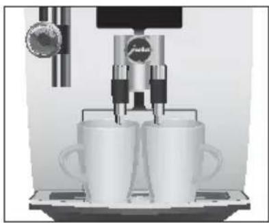 JURA Impressa J90 - Zwei Kaffeespezialitäten zubereiten - 1