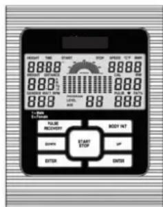 Life Gear Deluxe Magnetic Elliptical 93600 - Input Power: - 1