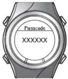 Passcode XXXXXX