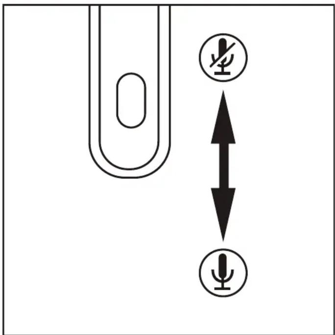 Diagram showing a U-shaped tube with a cross symbol and two directional arrows labeled with Chinese characters, indicating a physical or engineering concept.