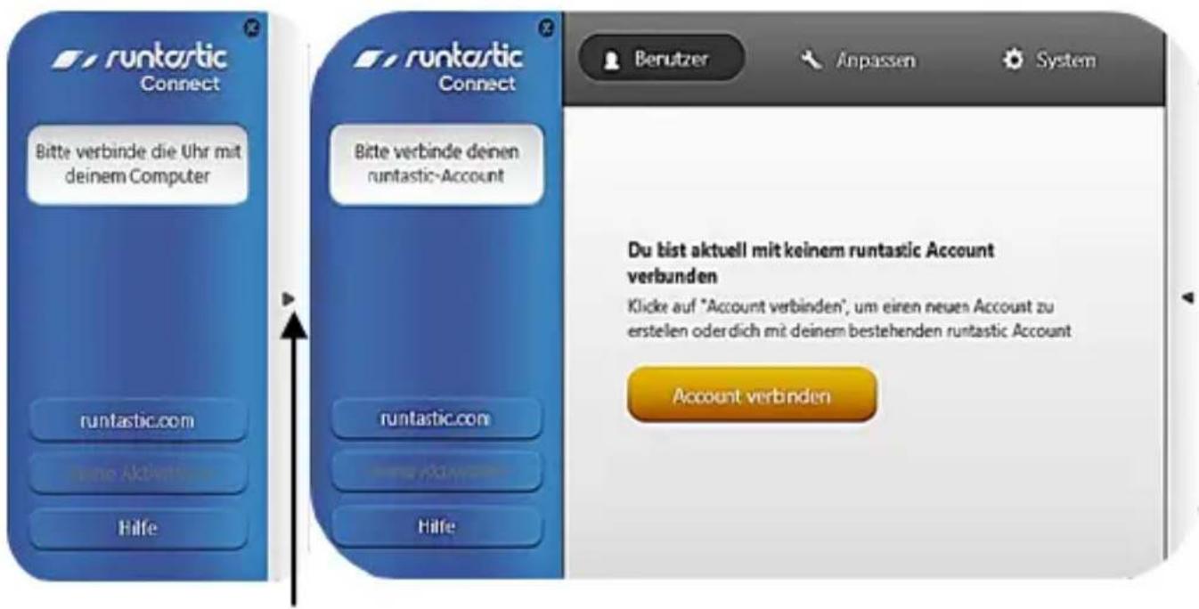 Runtastic Connect - Runtastic Connect starten - 1