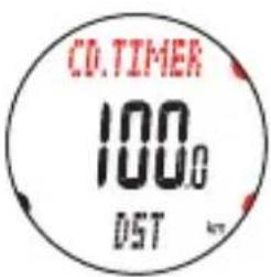 Cateye MSC-CY300 - Einstellen der Trainingsfunktion CD.TIMER - 1