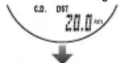 Cateye MSC-CY300 - Countdown-Distanz - 1