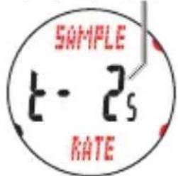 Cateye MSC-CY200 - Einstellen des Aufnahmeintervalls SAMPLE RATE - 7