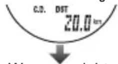 Cateye MSC-CY200 - Countdown-Distanz - 1