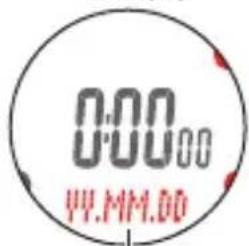 Cateye MSC-CY200 - Einstellung der Uhrzeit/des Datums CLOCK DATE - 13