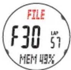 Cateye MSC-CY200 - Frühere Aufzeichnungen VIEW LOG - 3