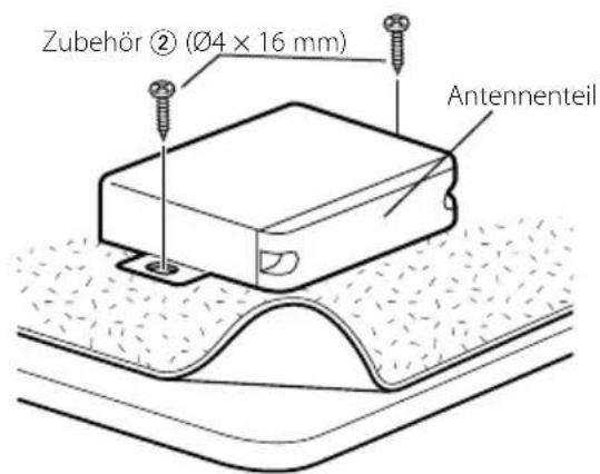 Zubehör ② (Ø4 x 16 mm) Antennenteil