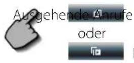 KENWOOD KCA-BT100 - Rufen Sie die Anzeige für die Suche in der Wahlwiederholungsliste bzw. der Anruferliste auf - 1