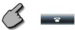 KENWOOD KCA-BT100 - Beendet den Anruf - 1
