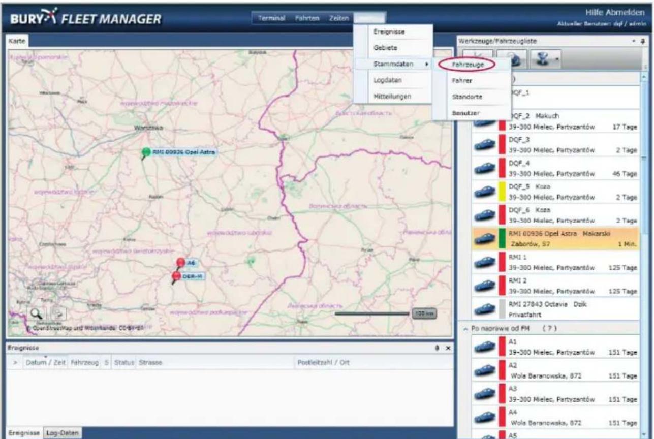 Bury TB 1010 Time - TB 1010 Time und BURY Fleet Manager - 1