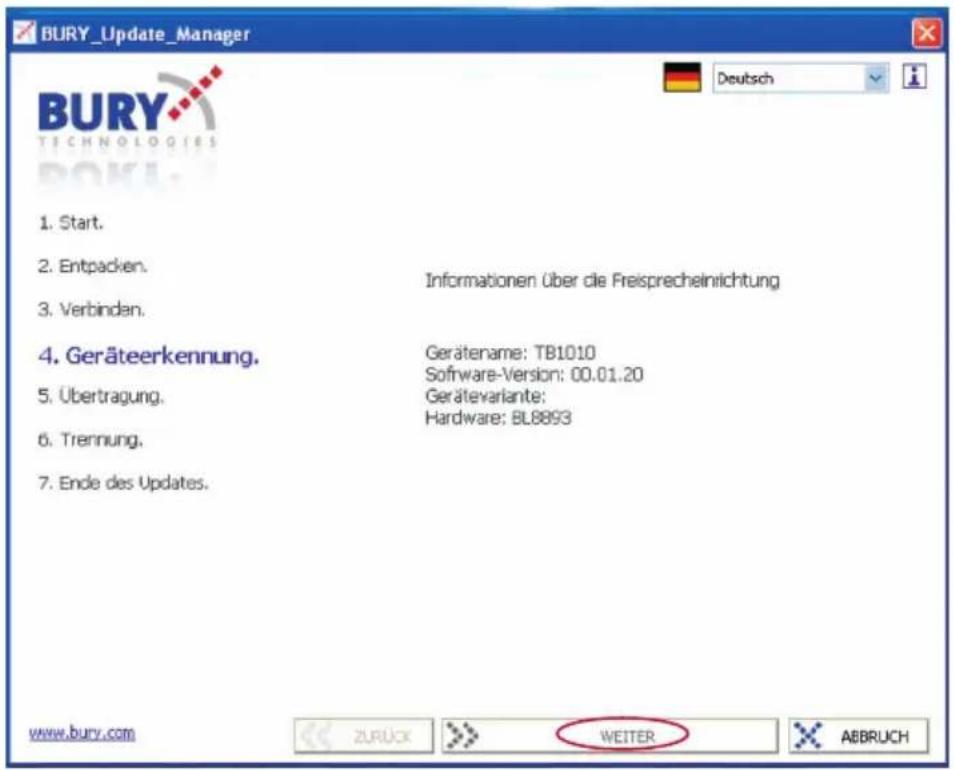 Bury TB 1010 Time - Gerät konfigurieren - 1