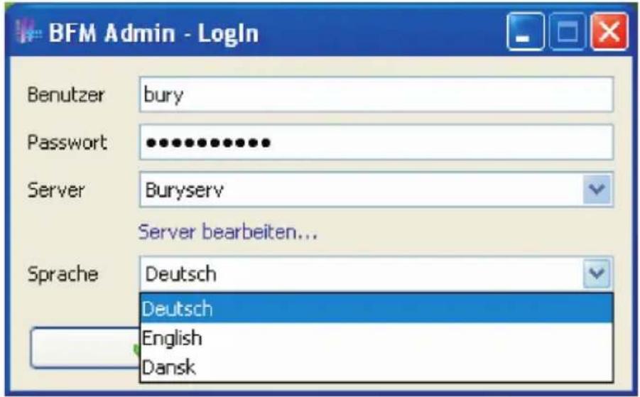 Bury TB 1010 Time - Erstellen eines neuen Benutzerkontos - 1
