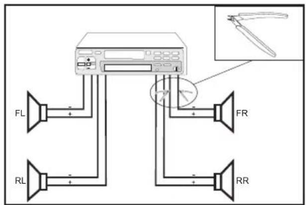 Bury CC 9055 - Variante 1, mit integrierter Lautsprecherumschaltbox: - 1