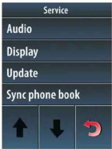 Bury CC 9055 - Menüstruktur - kein Telefon verbunden: - 4