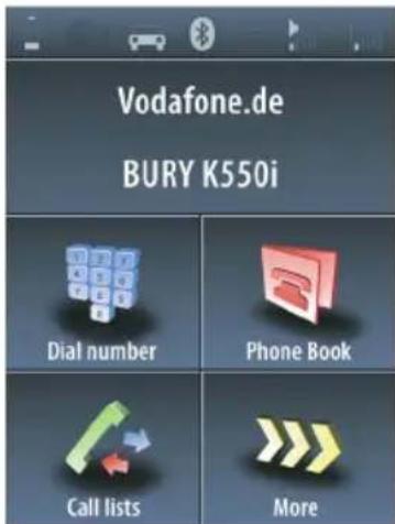 Bury CC 9055 - Herstellen einer Bluetooth®-Verbindung - 1
