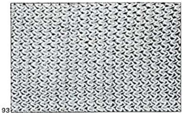 BROTHER KR710 - How to knit racking pattern of English rib - 1