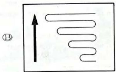 BROTHER KR710 - PARTIAL KNITTING OF RACKING PATTERN - 1