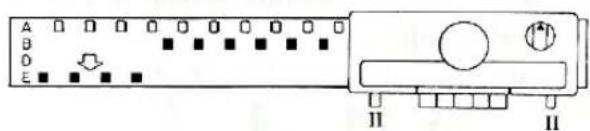 A B D E II II