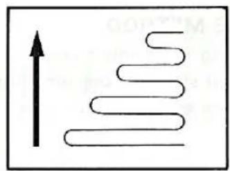BROTHER KR710 - PARTIAL KNITTING OF 1 × 1 RIB - 2