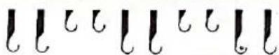 BROTHER KR710 - CASTING-ON FOR 2 × 2 RIB - 7