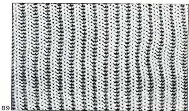 BROTHER KR710 - FISHERMAN'S RIB KNITTING - 3