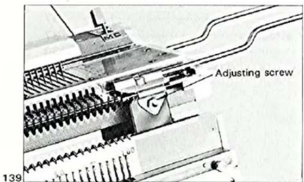 Adjusting screw 139