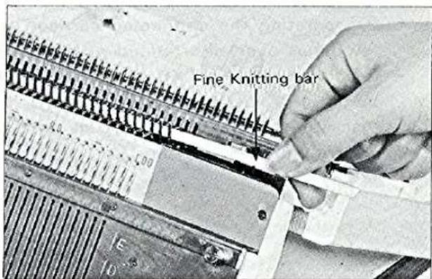 Fine Knitting bar E 0