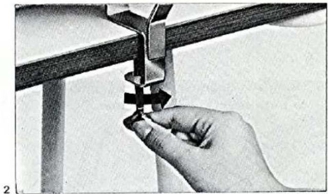 BROTHER KR710 - Setting up your ribber to the knitter - 2