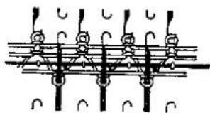 BROTHER KR 551 - HOW TO KNIT 1 × 1 RIB - 24