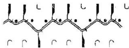 BROTHER KR 551 - HOW TO KNIT 2 × 1 RIB - 8