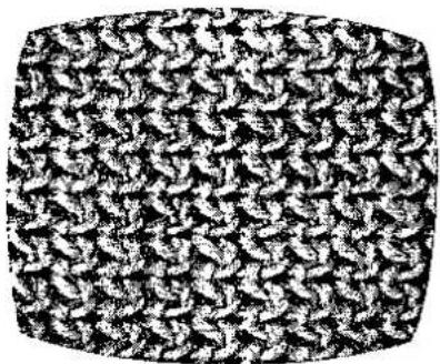 BROTHER KR 551 - HOW TO KNIT RACKING PATTERN OF ENGLISH RIB - 1