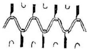 BROTHER KR 551 - HOW TO KNIT 1 × 1 RIB - 10