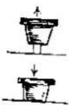 BROTHER KR 551 - FIXING THE REINFORCING CLAMP TO THE RIBBER - 4