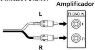 Amplificador L R PHONO IN L R
