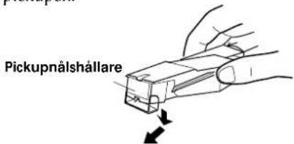 Pickupnålshållare