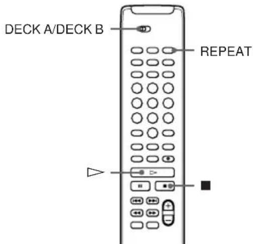DECK A/DECK B REPEAT